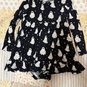 Posh Peanut Black and White Ghost Dress